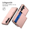 Backcover met pasjeshouder voor de Samsung Galaxy S23 FE - Rosé Goud