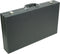 Backgammonkoffer zwart ingelegd vilt XL 53x8 cm
