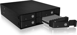 Backplane for 4x 2.5" (6.35 cm) SATA / SAS HDDs or SSDs