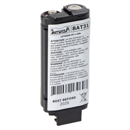 Backup battery LiMnO2 3V 1200mAh replaces Daitem BATLi31