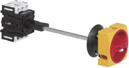 BACO 165009 Lastscheidingsschakelaar Uitschakelbaar 25 A 1 x 90 ° Geel, Rood 1 stuk(s)
