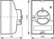 BACO 172061 Lastscheidingsschakelaar 25 A 1 x 90 ° Geel, Rood 1 stuk(s)