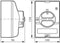 BACO 172061 Lastscheidingsschakelaar 25 A 1 x 90 ° Geel, Rood 1 stuk(s)