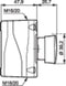 BACO LBX10410 Noodstopknop, Paddestoelschakelaar In behuizing 240 V/AC 2.5 A 1x NC IP66 1 stuk(s)