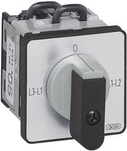 BACO NY31AQ1 Voltmeter omschakelaar 16 A 360 ° Grijs, Zwart 1 stuk(s)