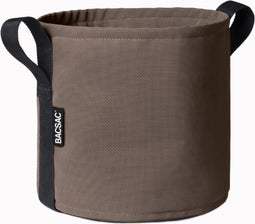 BACSAC - Batyline- pot - Rond - 10L - Taupe - Stevige Stof