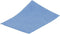 Bacterie remmende viscosedoek ca. 35x50, 25 stuks blauw