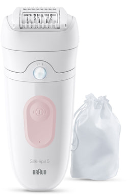 Braun Silk-epil 5 SE 5-011 - Epilator - Douchebestendig - Wit