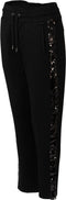Guess Dalida Sweat Pants - Joggingbroek - Glitter pailletten - Zwart - Maat S