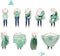 Badabulle Green Anti-UV Tent B038205