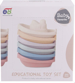 Badbootjes Pastel, 6dlg.