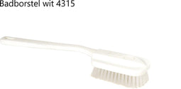Badborstel met middel zachte vezel