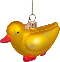 Badeendje Dick Bruna kerstbal - Vondels