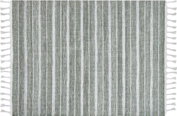 BADEMLI - Vloerkleed - Groen - 160 x 230 cm - Synthetisch materiaal