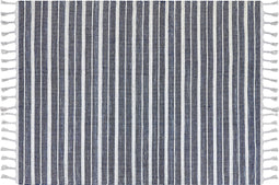 BADEMLII - Vloerkleed - Blauw - 140 x 200 cm - Synthetisch materiaal