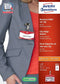 Badge avery 4822 met clip + insteekkaarten 60x90mm
