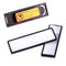 Badge Durable clip card met magneet 40x75mm