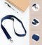 Badgekoord Europel donkerblauw/10 stuks