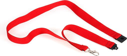 Badgekoord Europel rood/10 stuks