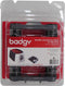 Badgy lint Blackflex, monochroom, zwartn voor kaarten uit papier