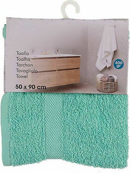 Badhanddoek 50 x 90 cm Turkoois (6 Stuks)