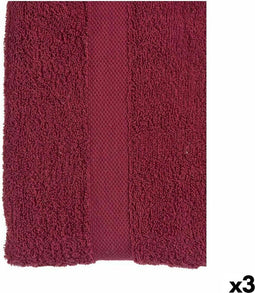 Badhanddoek Kastanjebruin 90 x 0,5 x 150 cm (3 Stuks)