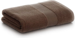 Badhanddoek Paduana Bruin Chocolade 100% katoen 70 x 140 cm