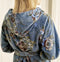 Badjas Pip Studio Secret Garden - Blue