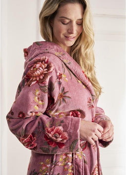 Badjas Pip Studio Secret Garden - Mauve