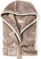 Badjas - VINGA Louis Luxe Pluche - RPET-jas - capuchon - 70% gerecycled PET-flessen - maat S/M