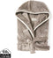 Badjas - VINGA Louis Luxe Pluche - RPET-jas - capuchon - 70% gerecycled PET-flessen - maat S/M