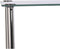 Badkamerschappen DKD Home Decor 40 x 30 x 105 cm Kristal Zilverkleurig Staal