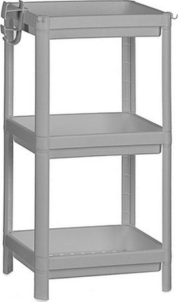 Badkamerschappen Grijs Polypropyleen (35,5 x 23 x 70,5 cm)