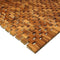 Badmat - Acaciahout Antislip Blokjespatroon 80x50cm - FSC gecertificeerd