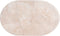 Badmat Boaz - Beige Ovaal 60 x 100 cm