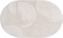 Badmat Boaz - Creme Ovaal 60 x 100 cm