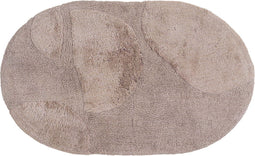 Badmat Boaz - Taupe Ovaal 60 x 100 cm