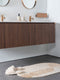 Badmat Bowie - Creme Ovaal 60 x 100 cm