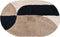 Badmat Bowie - Taupe Ovaal 60 x 100 cm