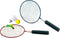 Badmintonset met korte steel