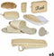 Badset Mand Bruin (6 Stuks)