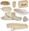 Badset Mand Bruin (6 Stuks)