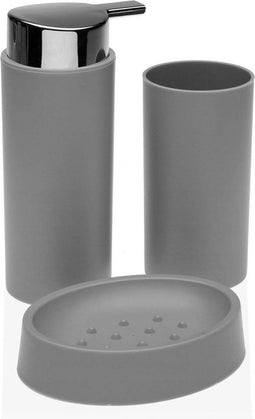 Badset Versa Grijs Polypropyleen (6,5 x 16 x 6,5 cm)