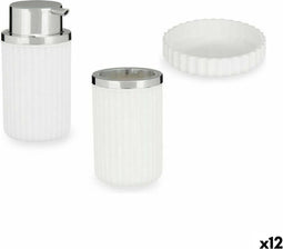 Badset Wit Plastic (12 Stuks)