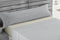 Set beddengoed Alexandra House Living Vairy Parelgrijs Bed van 150 3 Onderdelen