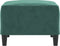 vidaXL - Voetenbank - 70x55x41 - cm - fluweel - donkergroen