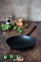 BAF RUSTICA PUR - Wokpan - 24 cm doorsnee - Houten steel - Inductiegeschikt