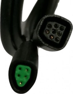 Bafang Accukabel E-bus 5-punts Naar 8-punts Zwart 20 Cm