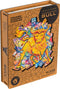 UNIDRAGON Houten Puzzel Voor Volwassenen Dier - Welvarende Stier - 298 stukjes - King Size 31x35 cm