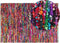 BAFRA - Laagpolig vloerkleed - Multicolor - 140 x 200 cm - Polyester